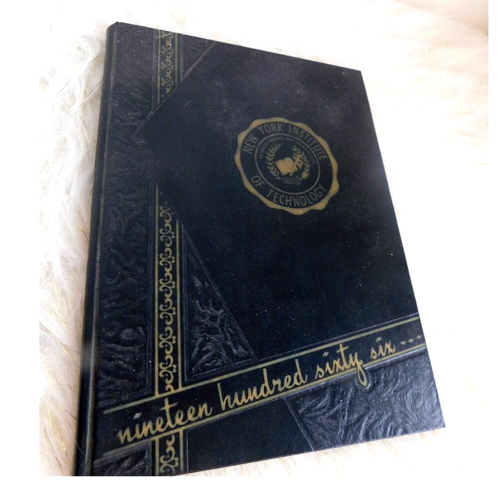 New York Institute of Technology Manhattan Edumator Yearbook with Program 1966